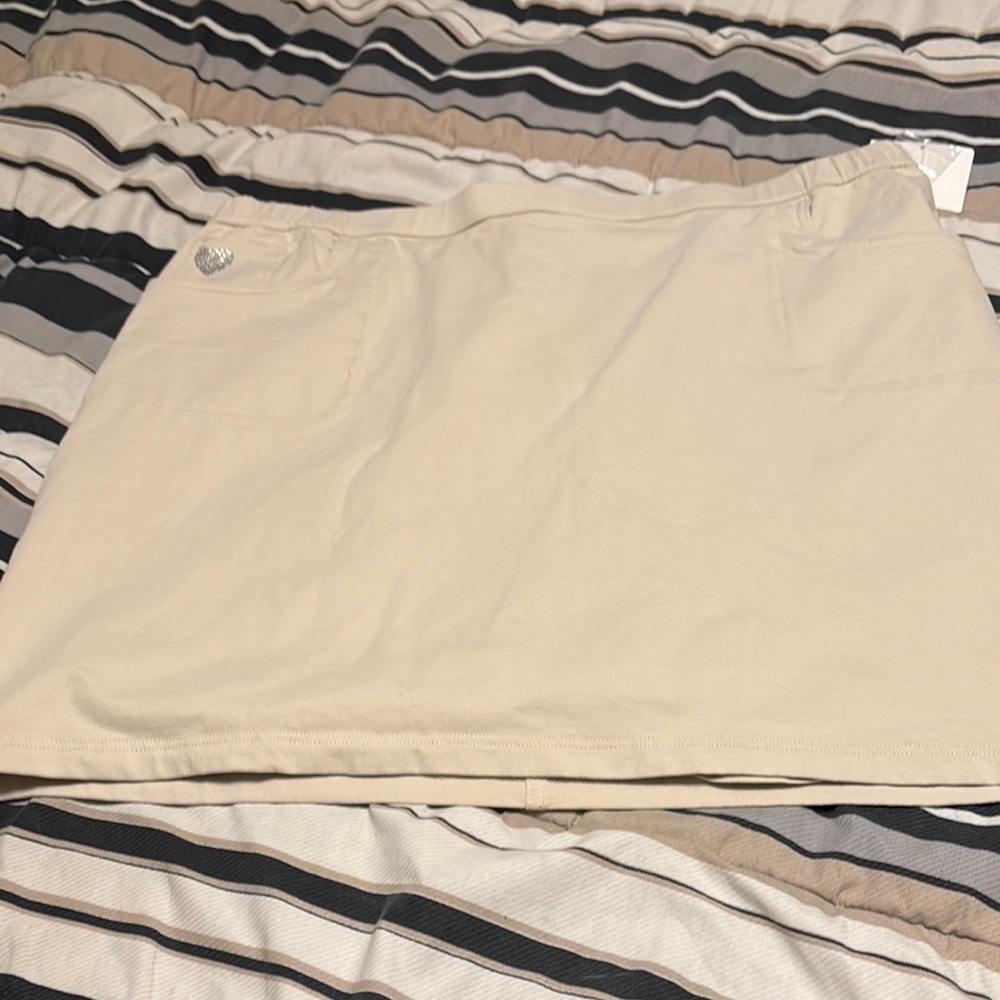 Beige Women's Skort